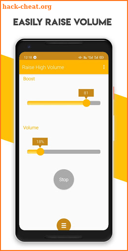 Raise high volume - Booster screenshot