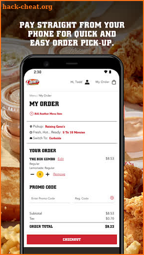 Raising Cane's Chicken Fingers screenshot