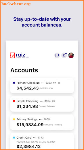 Raiz - Mobile Banking screenshot