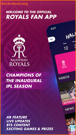 Rajasthan Royals screenshot