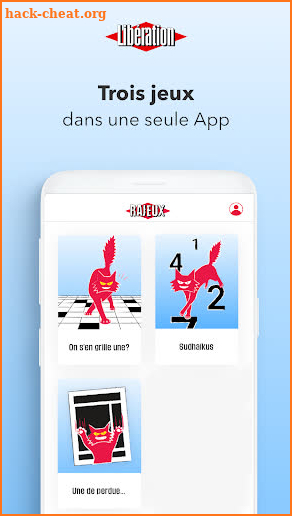 RaJeux, mots croisés et sudoku screenshot