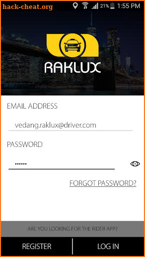 RAKLUX Partner screenshot