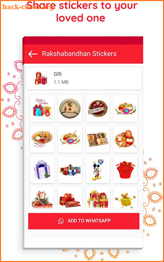 Rakshabandhan Stickers - Rakhi Stickers 2019 screenshot