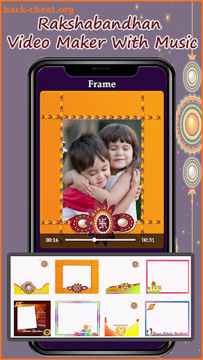 Rakshabandhan Video Maker - Rakhi Video Maker screenshot