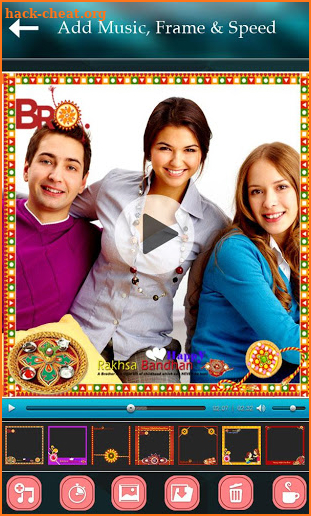 Rakshabandhan Video Maker with Song screenshot