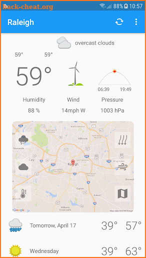 Raleigh, NC - weather and more screenshot