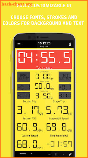 Rally Tripmeter screenshot