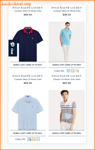 Ralph Lauren asia screenshot