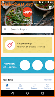 Ralphs Delivery screenshot