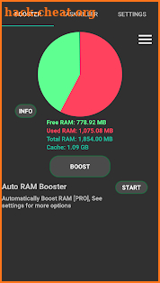 RAM Booster eXtreme Speed Pro screenshot