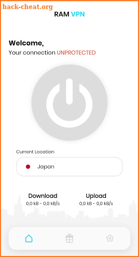 RAM VPN screenshot
