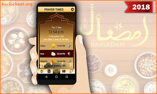 Ramadan 2018 - Prayer Times, Ramadan Calendar 2018 screenshot