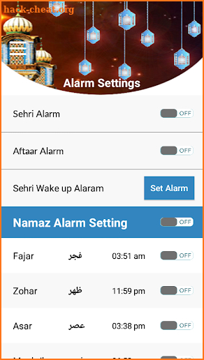 Ramadan Calendar 2018 - Sehri Iftar Time screenshot