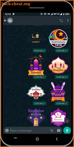 Ramadan eid Stickers WAStickerApps (ramzan) Muslim screenshot