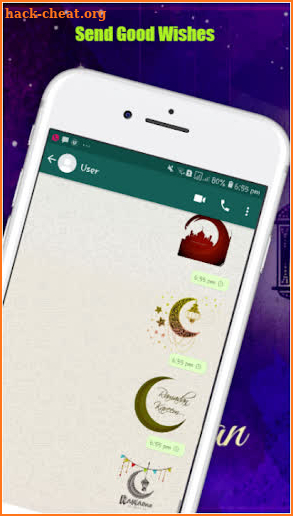 Ramadan Mubarak Stickers For WhatsApp screenshot