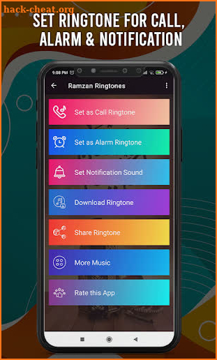 Ramadan Ringtones: Music Tunes screenshot