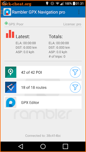 Rambler GPX Navigation pro screenshot