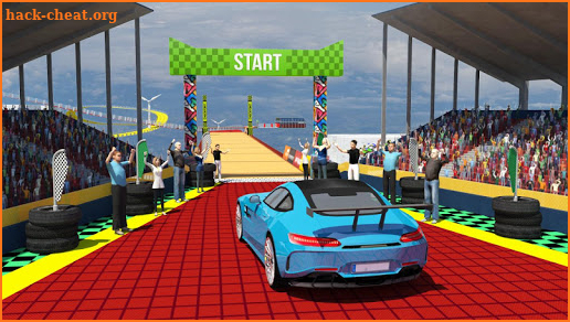 Ramp Car Jump Free Mega Ramp screenshot