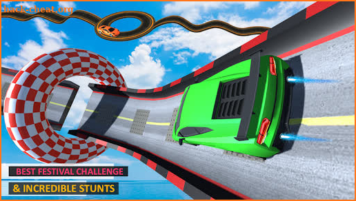 Ramp Car Stunt 3D : Impossible Track Racing screenshot