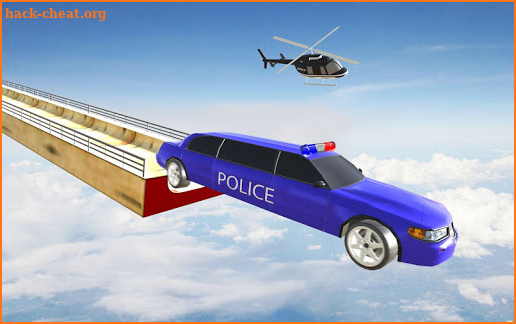 Ramp Limo Police Stunts screenshot