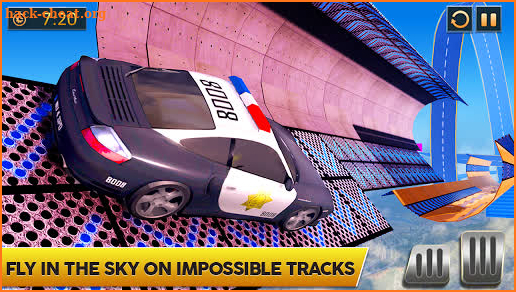 Ramp Police Car Stunts - New Car Racing Games screenshot