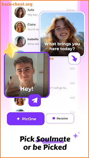 Random Chat & Dating - PicU screenshot