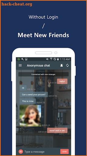 Random chat - Anonymous chat screenshot