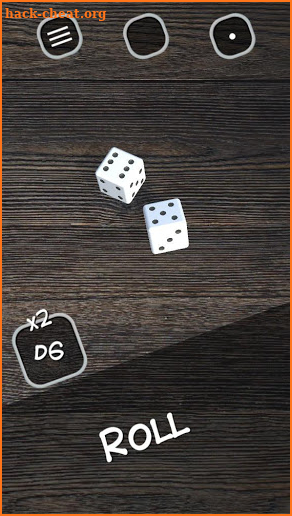 Random Dice 3D - dice roller for board games (RPG) screenshot