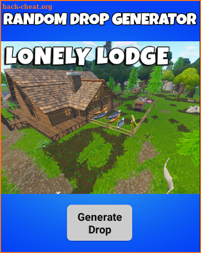 Random Drop Generator for Fortnite screenshot