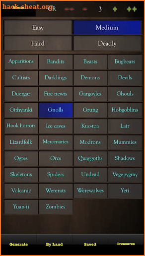 Random Monsters & Treasure for D&D 5e Encounters screenshot