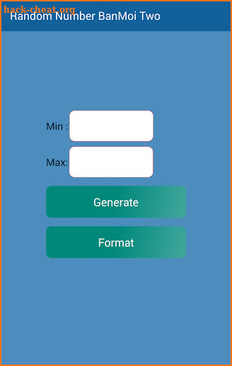 Random Number BanMoi Two screenshot