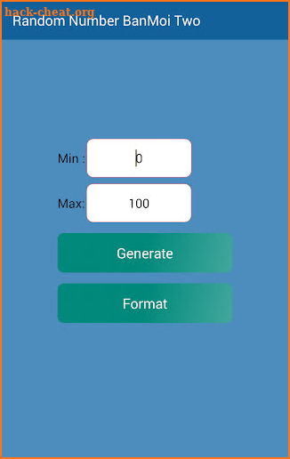 Random Number BanMoi Two screenshot