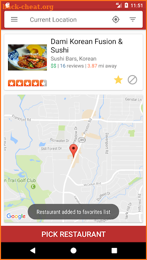 Random Restaurant Picker screenshot