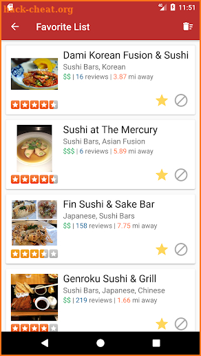 Random Restaurant Picker screenshot