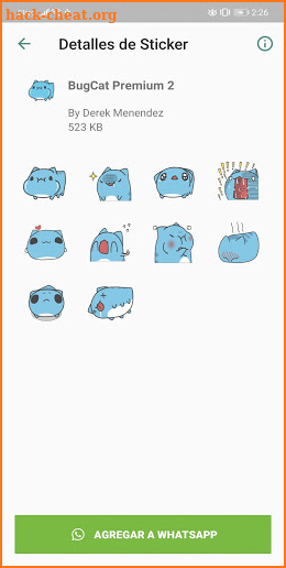 Random Stickers Premium screenshot