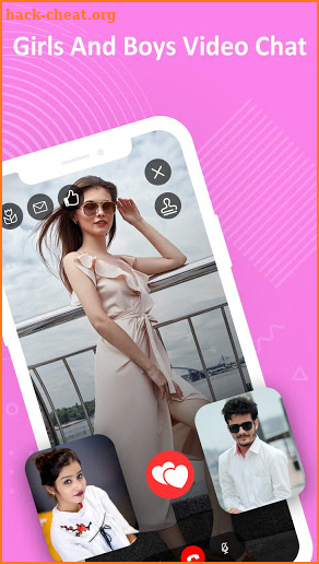 Random Video Chat App With Girls screenshot