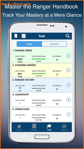 Ranger Handbook & Study Guide screenshot