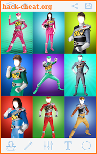 Rangers Costume Photo Montage screenshot