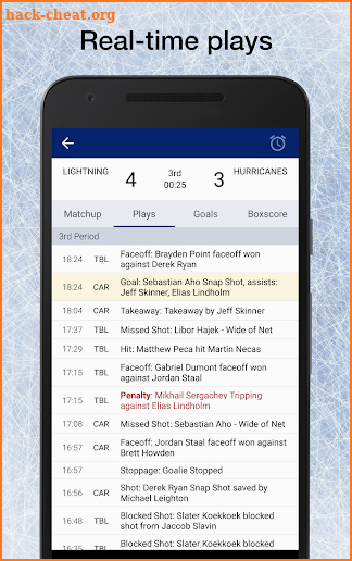 Rangers Hockey: Live Scores, Stats, Plays, & Games screenshot