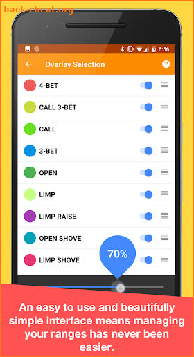 Ranges+ - Create, Train and Master Poker Ranges screenshot