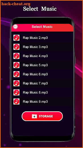 Rap Maker - Music Beat Recording Studio screenshot