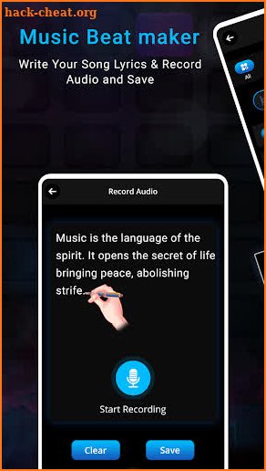 Rap Maker - Rap Music Recording Studio with beats screenshot