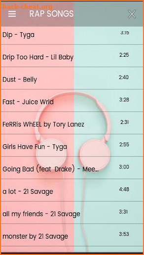 Rap Music Top Hits (Without Internet ) screenshot