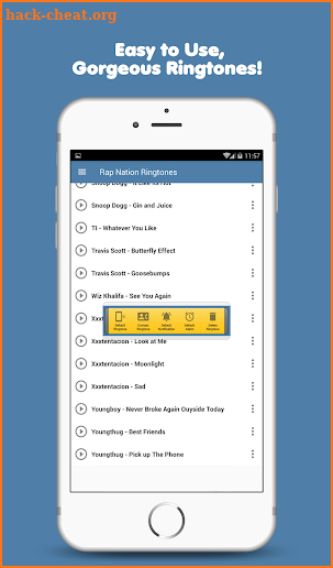 Rap Nation Ringtones free screenshot