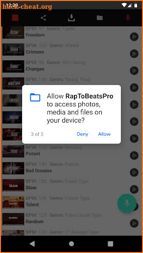 Rap To Beats Pro x screenshot