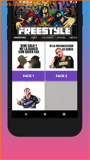 Rap Trap Stickers screenshot