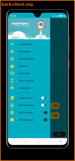 Rapid Inject - Free SSH/SSL/HTTP Tunnel VPN screenshot