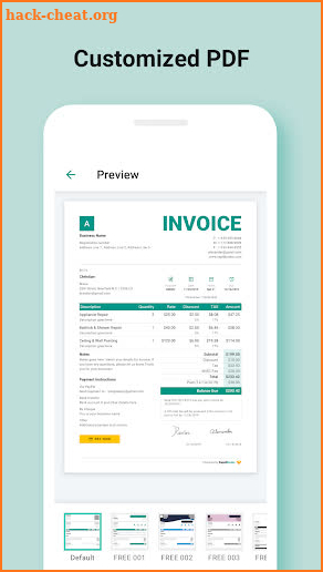 RapidBooks : Invoice Maker screenshot