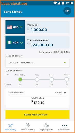 Rapidtransfer screenshot