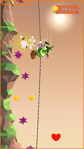 Rappelling Popular Flip Game screenshot